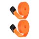 thumbnail image 1 of Correas De Amarre Resistentes Al Desgaste, Cinturones Tensores De 2,5 Cm X 1M, Correas De Amarre Naranja, 2 Uds., 1 of 5