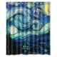 thumbnail image 1 of Cortina de ducha de Doctor Who de Vincent Van Gogh con ganchos (152 x 183 cm), 1 of 3