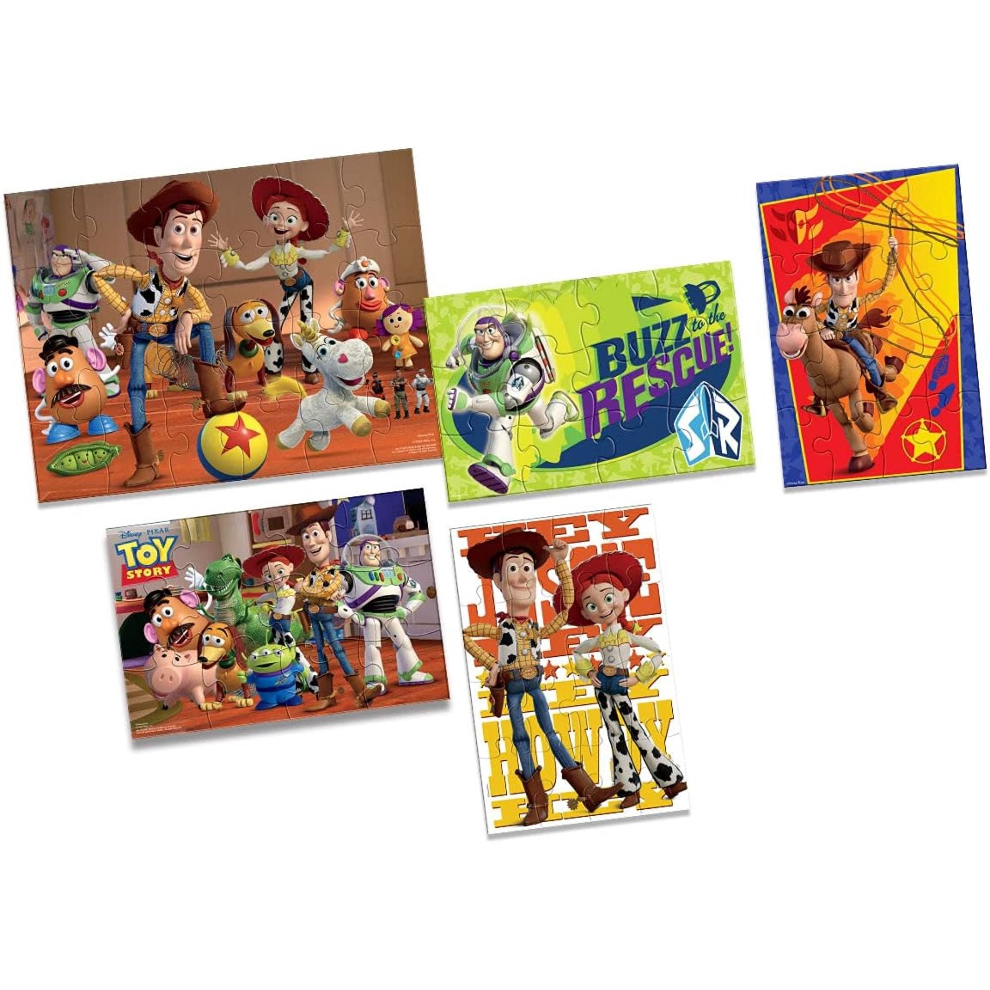 Puzzle 5-1 Toy Story Caja Madera