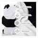 thumbnail image 4 of Mameluco Unisex Para Bebés Costume De Franela De 2 A 6 Meses Negro, 4 of 6