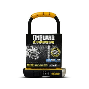 On Guard - Candado Onguard Clave U-Lock Combo Std 115X230Mm Amarillo
