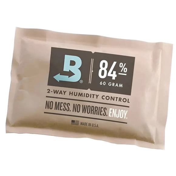 Boveda Pack 84% 60gr Control Humedad 2 Vias Para Humidor