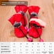 thumbnail image 3 of Protectores de patas de botas para perros, zapatos de botas de invierno para perros pequeños, con suela antideslizante y peluche para caminar al aire libre con nieve cálida, paquete de 8 (ro, 3 of 3