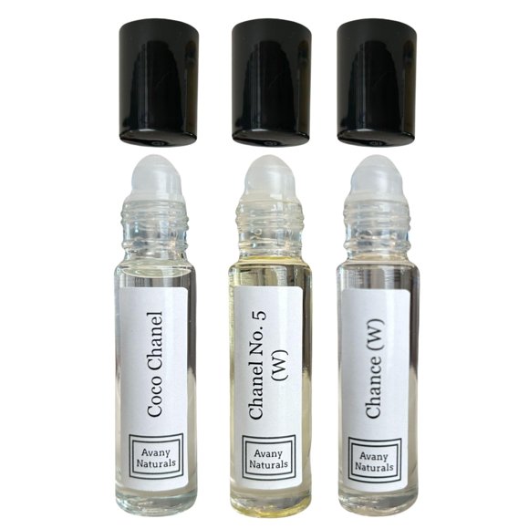 Set de regalo Avany Naturals Fragrance Oil para mujer, 3 unidades