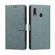 thumbnail image 2 of Cartera para Samsung Galaxy A20e con Bolsillo de Tarjetas, Verde Oscuro, 2 of 6