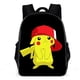 thumbnail image 1 of Kawaii Pokemon Backpack Pikachu Student School Bag Pencil Case Children's Gifts Cartoon Sports Backpack SchoolBag Mochila, 1 of 3
