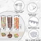 thumbnail image 4 of Dispensador de alimentos triple, dispensador de cereales de pared, dispensador de dulces, dispensador de granos, contenedor de cocina con 3 tazas, 4 of 7