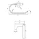 thumbnail image 2 of Gancho Toalla Cromo Dessin 1 pieza, 2 of 2