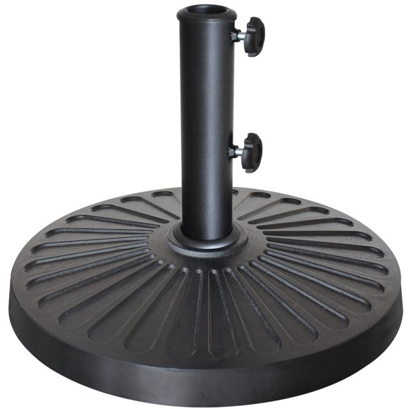 Base para Sombrilla de Patio EliteShade 46 cm 12 kg de Resina Fundida