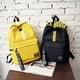 thumbnail image 2 of Fashion Nylon Backpack Preppy Style Students School Casual Solid Color Large Handbags Schoolbag Bookbag Teenager Travel, 2 of 3