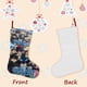 thumbnail image 3 of Blue Exorcist Tema: Calcetines de Navidad, fino lino blanco para colgar en escaleras y chimenea, decoración navideña para el hogar, regalo de Navidad.54cm×38cm, 3 of 5