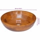 thumbnail image 2 of Lavabo de madera VidaXL de teca maciza, fino, lijado, marrón, acabado natural, 2 of 8