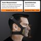 thumbnail image 5 of Mascarilla antipolvo FIGHTECH reutilizable con filtros de carbón y válvulas (L), 5 of 9