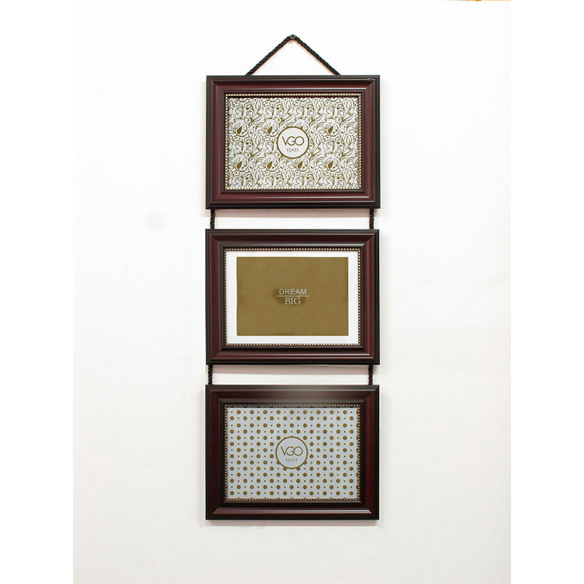 Vgo - Marco 15x20 Triple Plast. C/det. Puntito