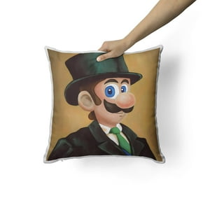 Creango - Cojin Decorativo Luigi Mario Bross