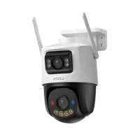 Iomu - Cámara Imou Cruiser Dual De 10Mp Exterior Tipo Pt Lente Fijo De 5Mp Y Lente Pt De 5Mp Iluminación Máxima De Hasta 30M.