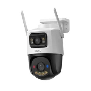Iomu - Cámara Imou Cruiser Dual De 10Mp Exterior Tipo Pt Lente Fijo De 5Mp Y Lente Pt De 5Mp Iluminación Máxima De Hasta 30M.