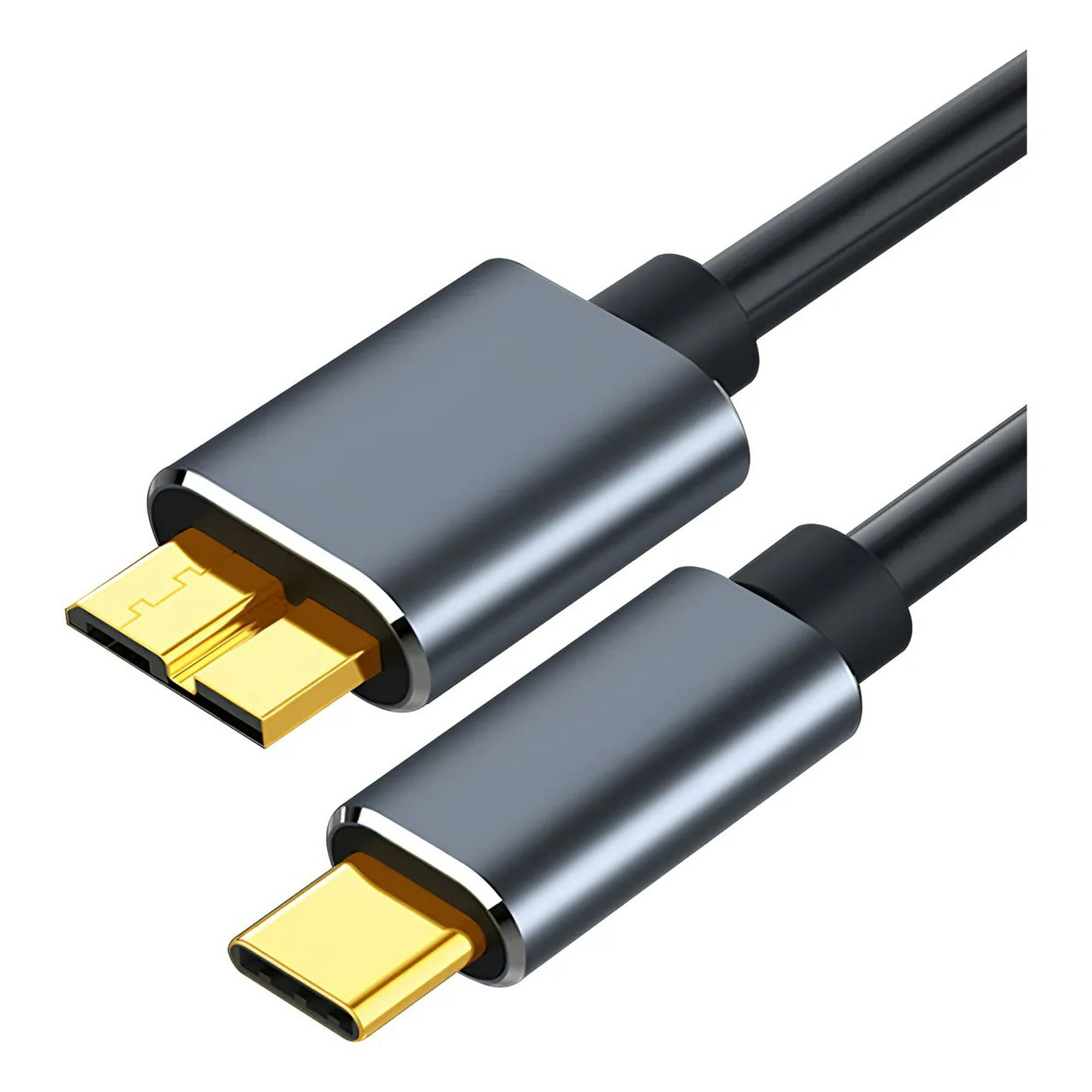 Genérica - 50cm Cable Usb C 3.0 A Micro B Disco Duro Externo Móvil