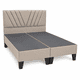 thumbnail image 1 of Base Americana 2 Plazas con Respaldo Modelo V Tapizado en Lino Beige, 1 of 4
