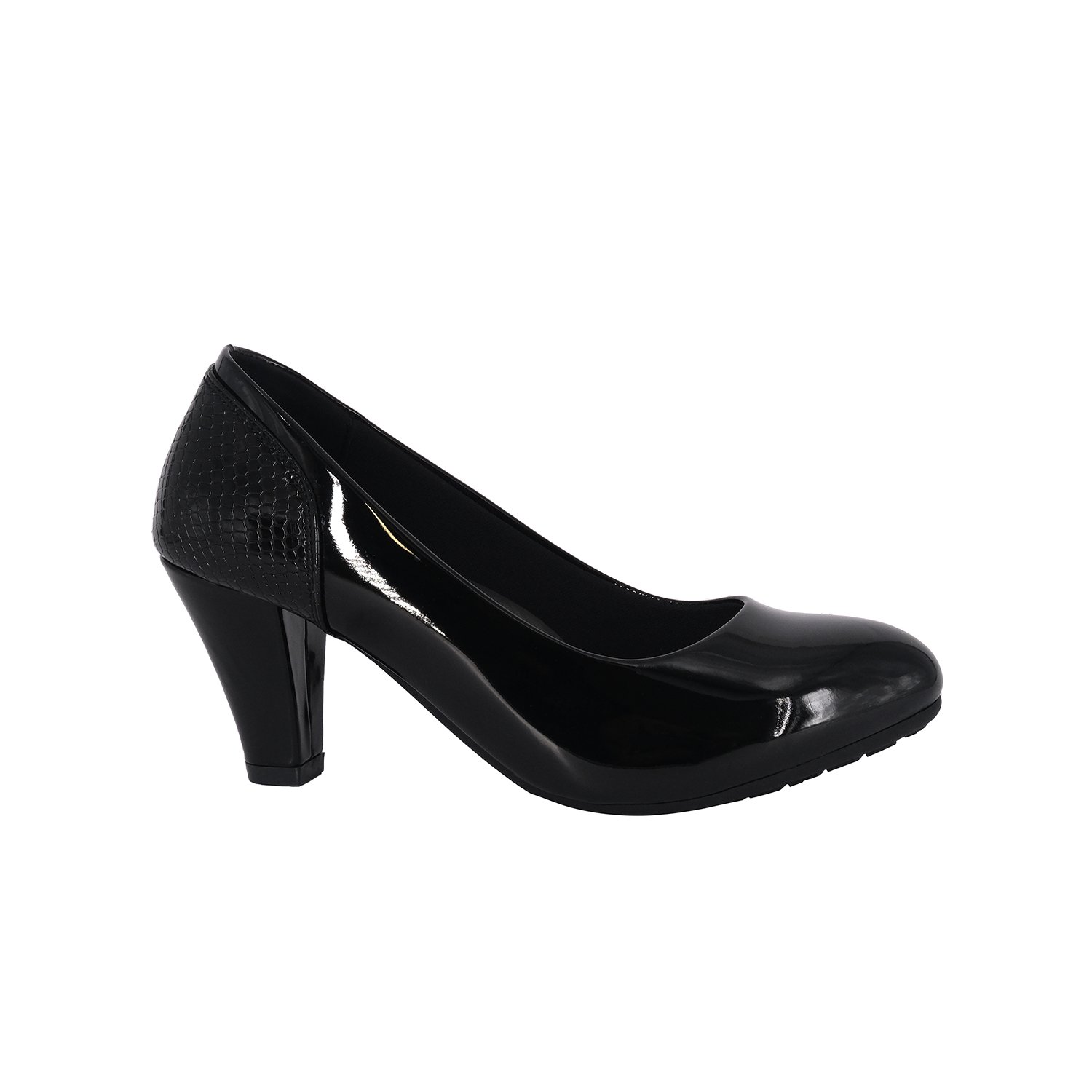 Zapato De Vestir Baham Negro Alquimia