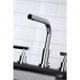 thumbnail image 4 of Grifo de baño Kingston Brass Manhattan FSC8951CML cromo, 4 of 8