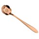 thumbnail image 3 of Cucharaditas Cuchara De Té De Café De Acero Inoxidable Cucharas De Azúcar De Postre Oro Rosa 6, 3 of 5