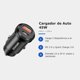 thumbnail image 2 of Cargador de Auto Essager 45W Dual USB-C y USB-A Carga Rápida Negro, 2 of 3