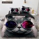 thumbnail image 1 of v1363 Bed Sheets Cat Comforter Cover Cat Bedding Set For Kids Girls Boys Cute Cat Full Size Bed Set Piece Cat Kawaii Animal Duvet Cover Set 3-Piece Bedding Set (1 Duvet Cover + 2 Pillow Shams) Bed Sh, 1 of 5