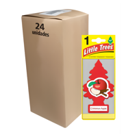 Pack 24 Pinos Little Trees Aromáticos Aroma Manzana Canela