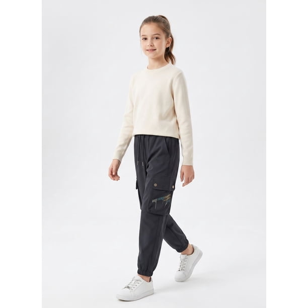 Pantalon Cargo Ni a Impermeable Jogger Moda Urbana Comodo