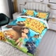 thumbnail image 3 of El Libro de la Selva Conjunto de sábanas temático, trío de piezas, cómodo y amigable con la piel, diseño único, regalo de decoración para el hogar para familiares, amigos y fans,140cm *210cm, 3 of 6