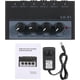 thumbnail image 4 of Mezclador de audio, mezclador de sonido, mezclador de audio portátil, mezclador de 4 canales, mezclador de 4 canales de ruido ultrabajo, 4 entradas, 1 salida, mezclador de audio portátil de 5 V CC, me, 4 of 7