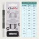 thumbnail image 4 of Agujas Circulares Intercambiables KnitPro Karbonz 13 cm 3 mm, 4 of 6