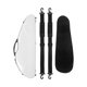thumbnail image 2 of Estuche Para Violín 4/4 Con Correas Estuche De Viaje Para Violín Para Entusiastas Principiantes De Regalo Blanco Claro, 2 of 5