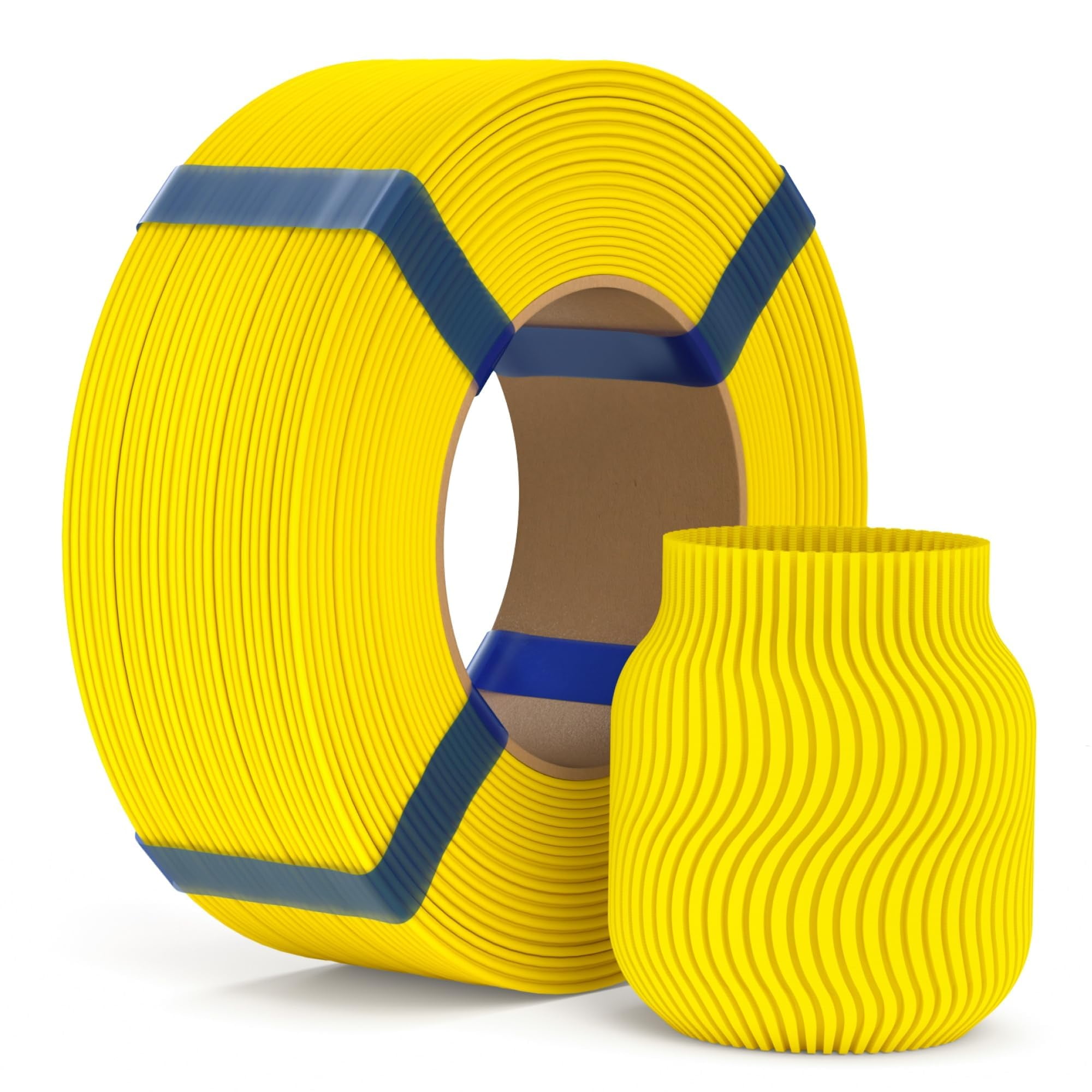 Filamento Para Impresora 3d Elegoo Pla Basic, 1,75 Mm, Amarillo, 1 Kg