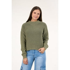 Polemic - Sweater Mujer Algodon Con Proceso Verde