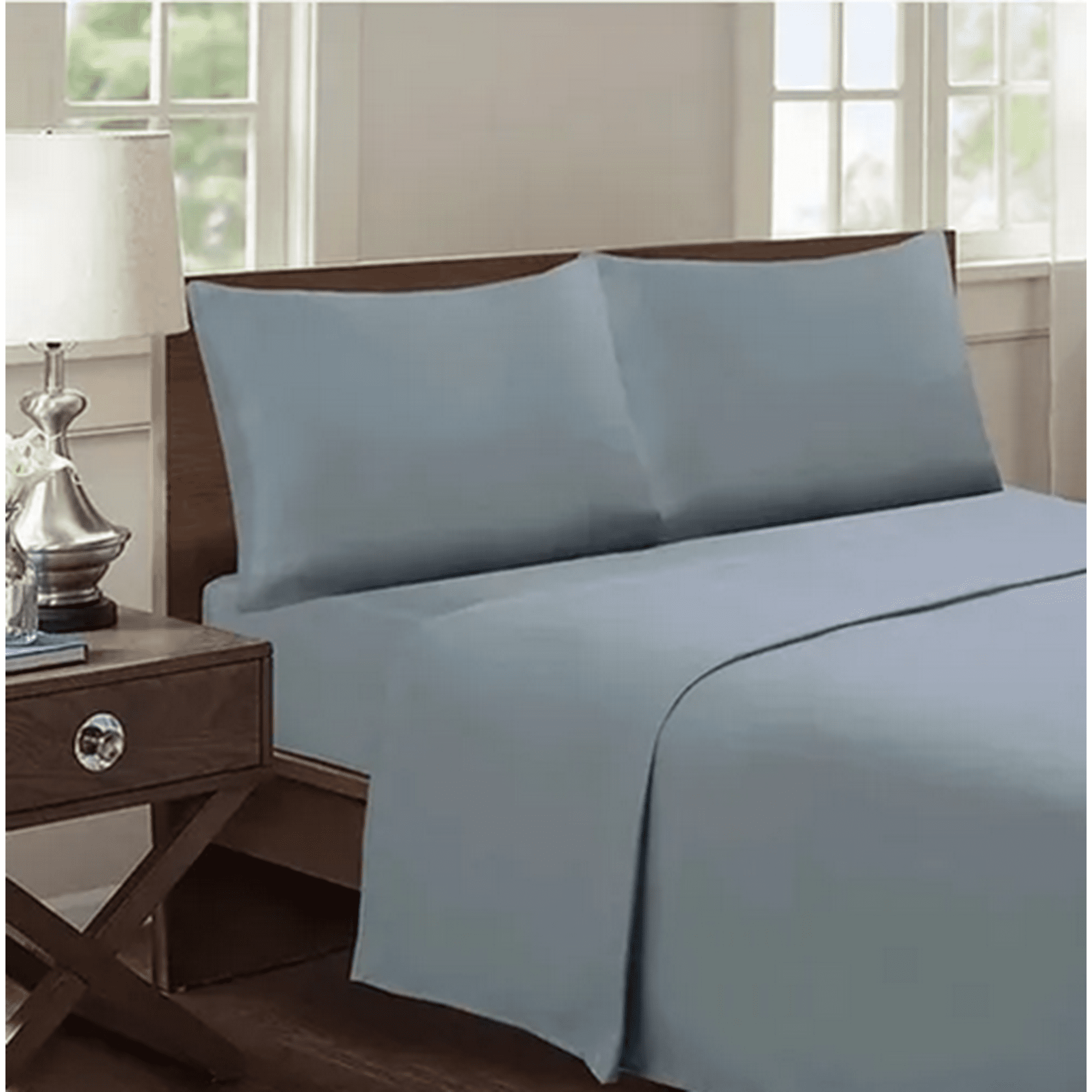 Genérico - Juego Sabanas 2 Plazas Varios Colores