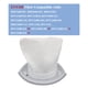 thumbnail image 3 of Filtros Alleteau EVF100 compatibles con aspiradora manual Black+Decker, 3 of 7