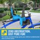 thumbnail image 4 of Asiento infantil para bicicleta KaZAM Classic azul claro 15 kg, 4 of 7