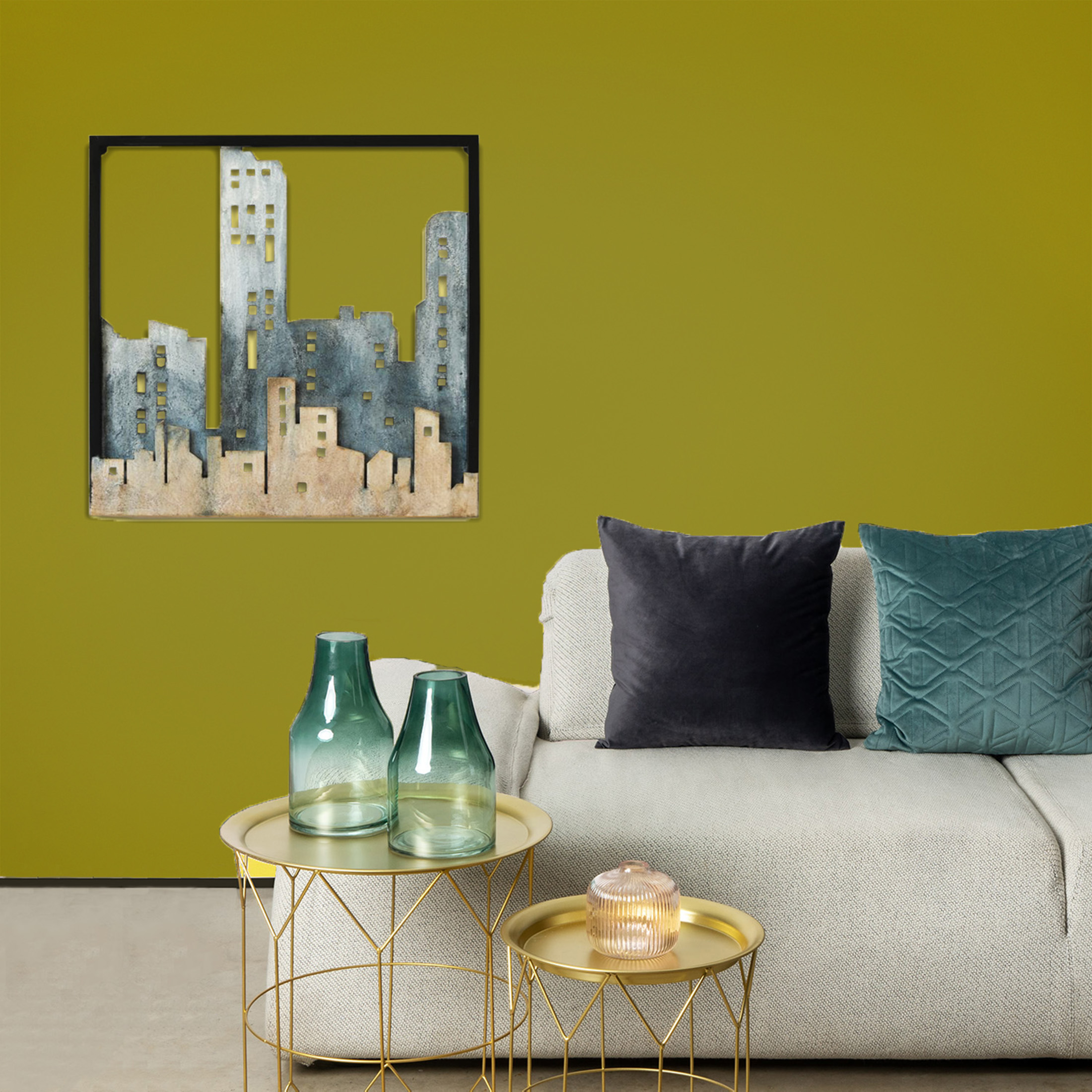 Mallorca - Placa Mural Marco Decorativa New York