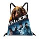 thumbnail image 1 of G.I. Joe Mochila de Cuerdas para Deportes y Gimnasio, Bolsa de Cuerdas Resistente al Agua, Bolsa Cinch, 30×40cm, 1 of 6