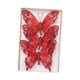 thumbnail image 1 of 3x Adornos De Mariposas Para árbol De Navidad, Para Festivales, Coronas, Salas De Estar, Color Rojo, 1 of 3