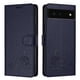 thumbnail image 1 of Funda tipo cartera FOXDOCK para Google pixel 6 con soporte, ranuras, RFID, diseño de gato, 1 of 5