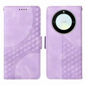 Carcasa Foxdock Honor X40 5G De Cuero Pu, Diseño Acolchado Clásico, Protección Contra Caídas Y Rayones