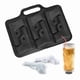 thumbnail image 1 of Pack 3 Cubeteras De Hielo Forma De Pistolas Hielera Cubetas Negro, 1 of 2