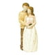 thumbnail image 2 of Figuritas De Pareja De Boda Centro De Mesa Decorativo Artesanal Pintado A Mano Romántico, 2 of 3