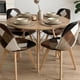 thumbnail image 3 of Comedor Redonda Shanna 100cm + 4 Silla Patchwork Da Vinci Café, 3 of 4