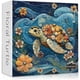 thumbnail image 1 of Puzzle Pickforu Tortuga Marina 1000 Piezas Flores 60x60cm, 1 of 3