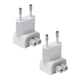 thumbnail image 2 of Adaptador De Corriente Con Enchufe Europeo Para Viaje Cargador Para Mac Paquete De 2, 2 of 8