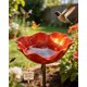 thumbnail image 1 of Estacas jardín flor metal hechas mano baño pájaros estación riego abejas 61cm mariposa, 1 of 7